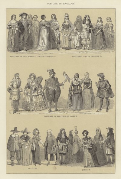 Costume en Angleterre - English School