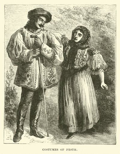 Costumes de Pesth - English School