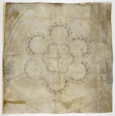 Plan au sol du château de Deal - English School
