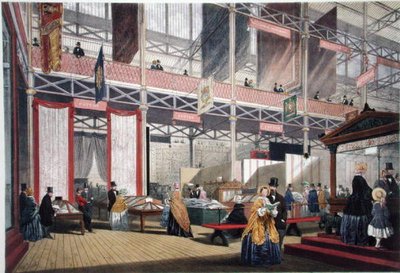 Coton, de Dickinsons Comprehensive Pictures of the Great Exhibition of 1851, publié en 1854 - English School