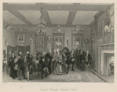 Salle du conseil, Vintners Hall - English School