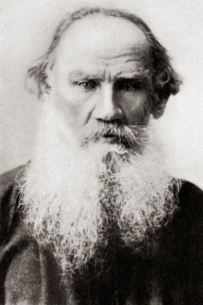 Comte Lev Nikolaïevitch Tolstoï, alias Léon Tolstoï, de l