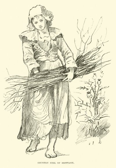 Fille de campagne de Bretagne - English School