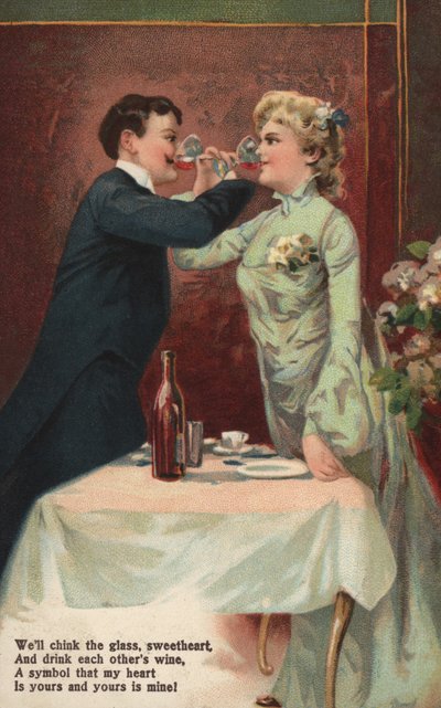 Couple trinquant - English School