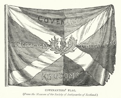 Drapeau des Covenanters (gravure) - English School