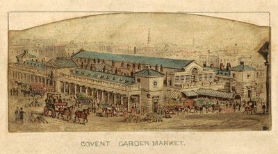 Marché de Covent Garden, Londres - English School