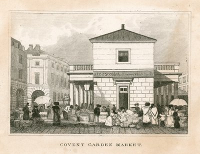 Marché de Covent Garden, Londres - English School