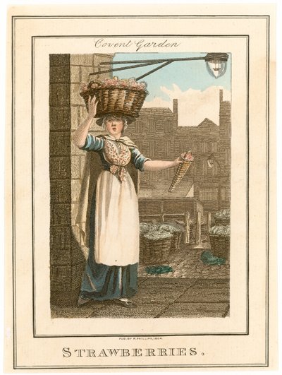 Covent Garden. Fraises - English School