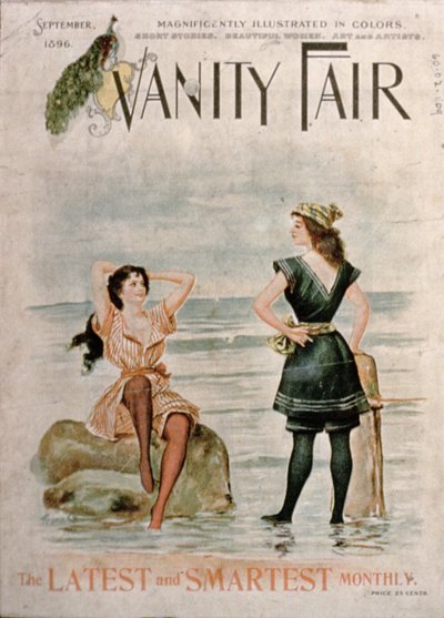 Couverture de Vanity Fair, septembre 1896 - English School