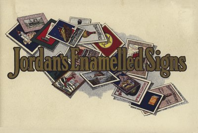 Couverture des panneaux émaillés Jordans - English School