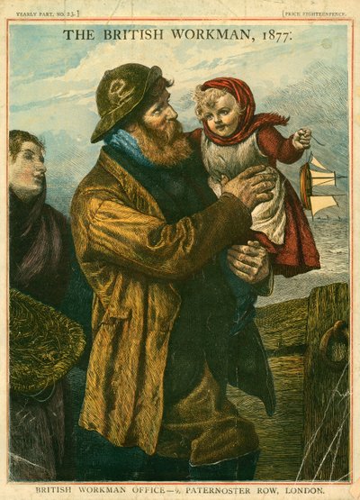 Couverture de The British Workman, 1877 - English School