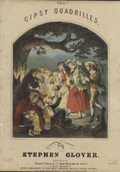 Couverture de Les Bohémiens Quadrilles - English School