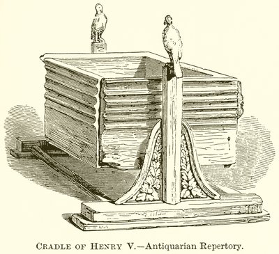 Berceau de Henri V.--Répertoire antiquaire - English School