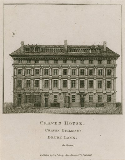 Craven House, Craven Buildings, Drury Lane, Londres - English School