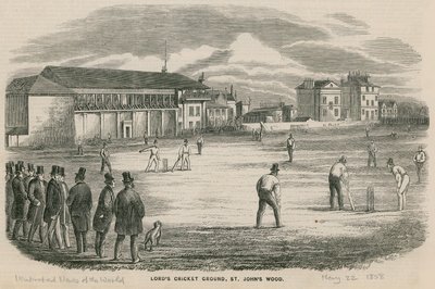 Match de cricket à Lords Cricket Ground, St Johns Wood - English School
