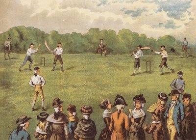 Match de cricket - English School