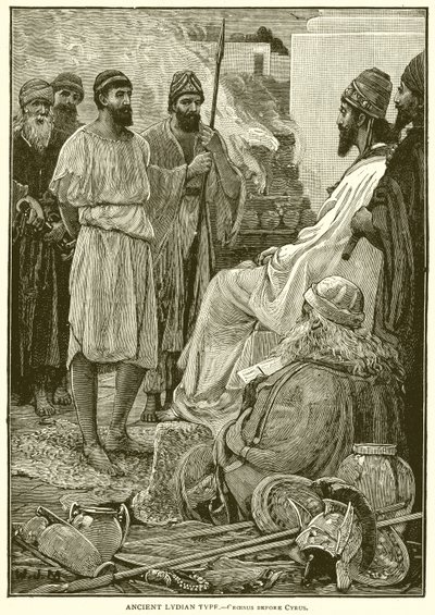 Crésus devant Cyrus - English School