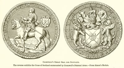 Grand sceau de Cromwell pour l