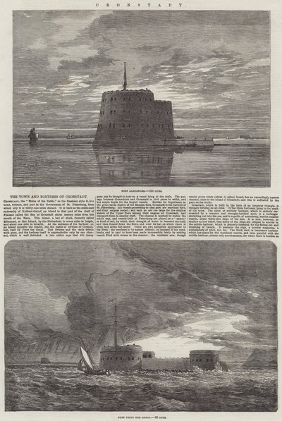 Cronstadt (gravure) - English School