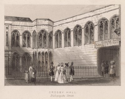 Crosby Hall, Bishopsgate Street, Londres - English School