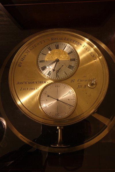 Horloge Croucher, vers 1830 - English School