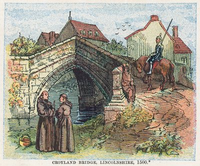 Pont de Croyland, Lincolnshire - English School