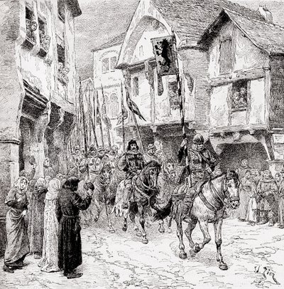 Croisés en route pour la Terre Sainte - English School