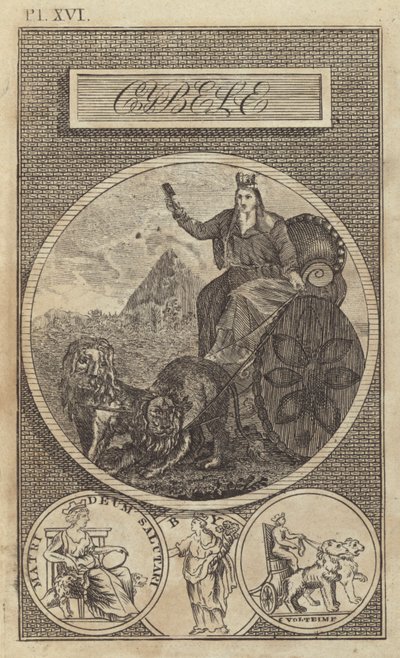 Cybele, déesse de la Terre anatolienne, grecque et romaine ancienne - English School