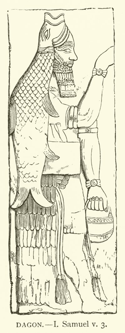 Dagon, I, Samuel, v, 3 - English School