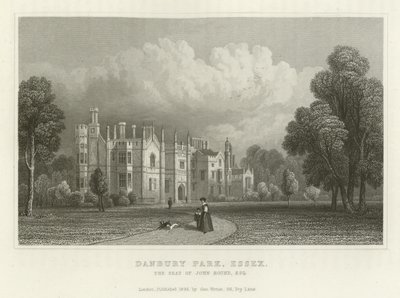 Danbury Park, Essex, la résidence de John Round, Esquire - English School