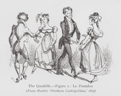 Danse : La Quadrille, Figure 1, Le Pantalon - English School