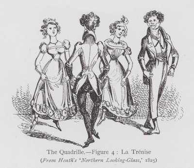 Danse : La Quadrille, Figure 4, La Trenise - English School
