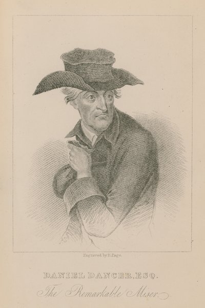 Daniel Dancer, le célèbre avare - English School