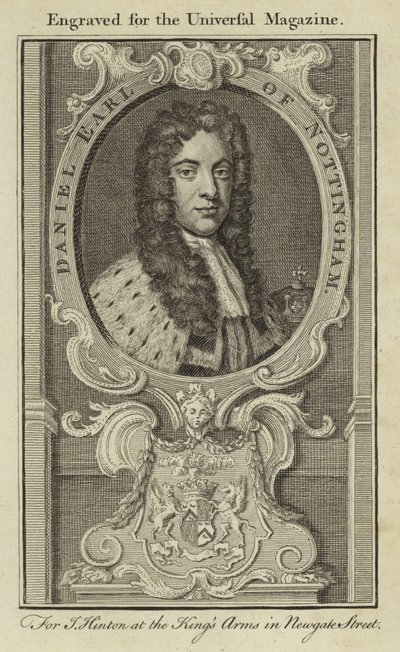 Daniel, comte de Nottingham - English School