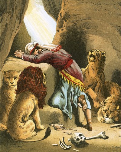 Daniel dans la fosse aux lions - English School