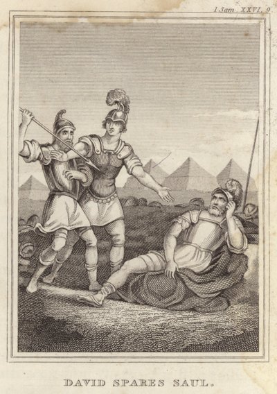 David épargne Saül - English School