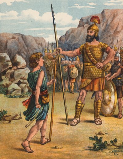 David et le géant Goliath - English School