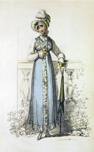 Robe de jour, planche de mode de l