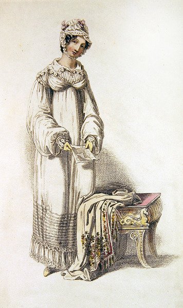 Robe de jour, planche de mode de l