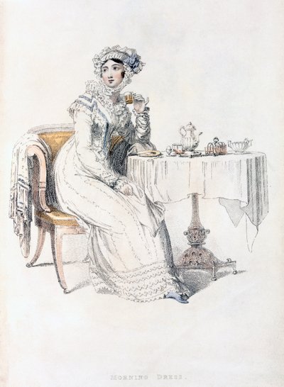 Robe de jour, planche de mode de Ackermann