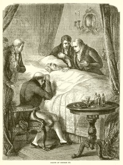 Mort de George III - English School