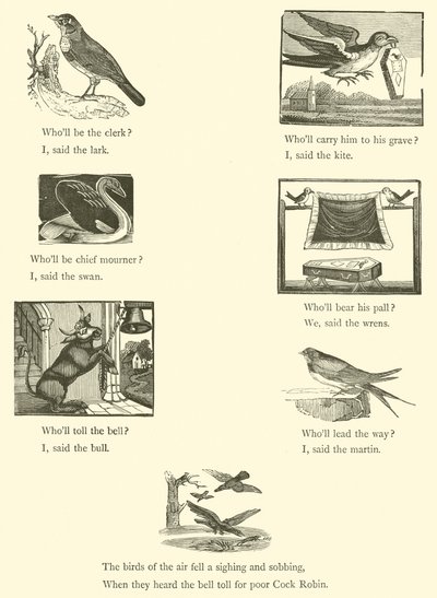 Mort et enterrement de Cock Robin - English School