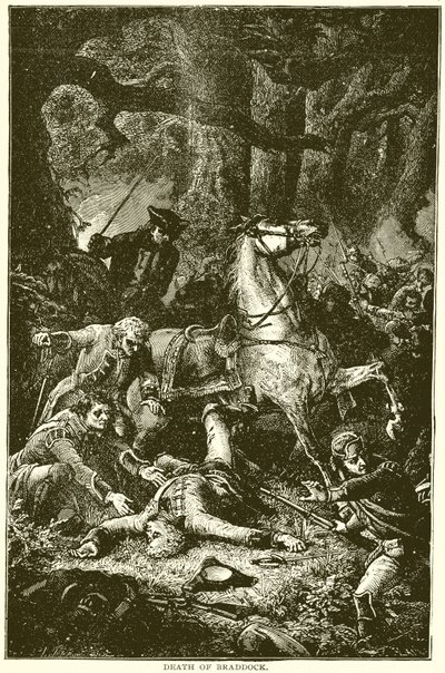 Mort de Braddock - English School