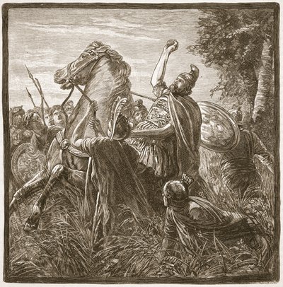 La mort de Crassus - English School