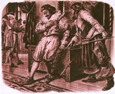 Mort de George Villiers, Duc de Buckingham - English School