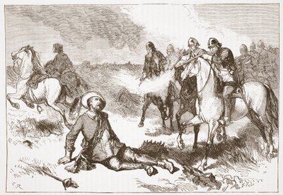 Mort de Gustave-Adolphe, illustration de L