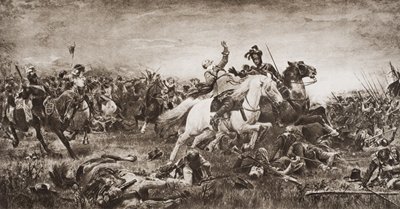Mort de Gustave-Adolphe, illustration de 