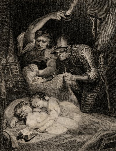 Mort du roi Édouard V (1470-83) et de son frère, Richard (1472-83) duc d