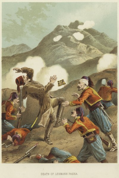 Mort de Lehmann Pacha - English School