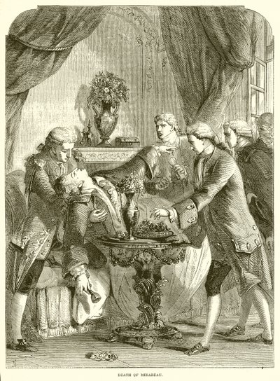Mort de Mirabeau - English School